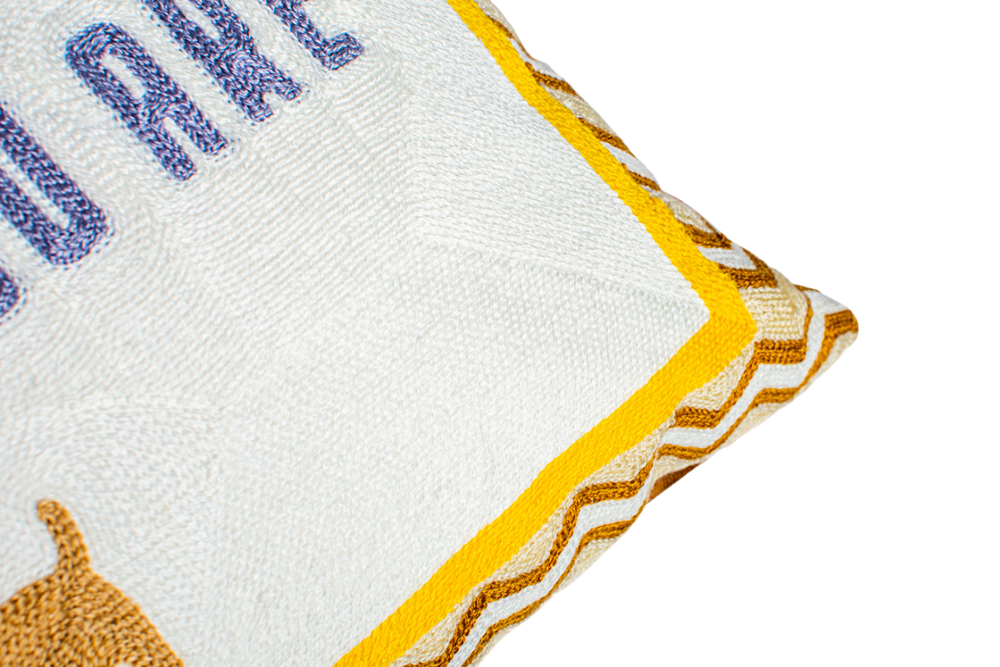 Be The Person Your Dog Thinks You Are Needlepoint Cushion The Pillow Drop