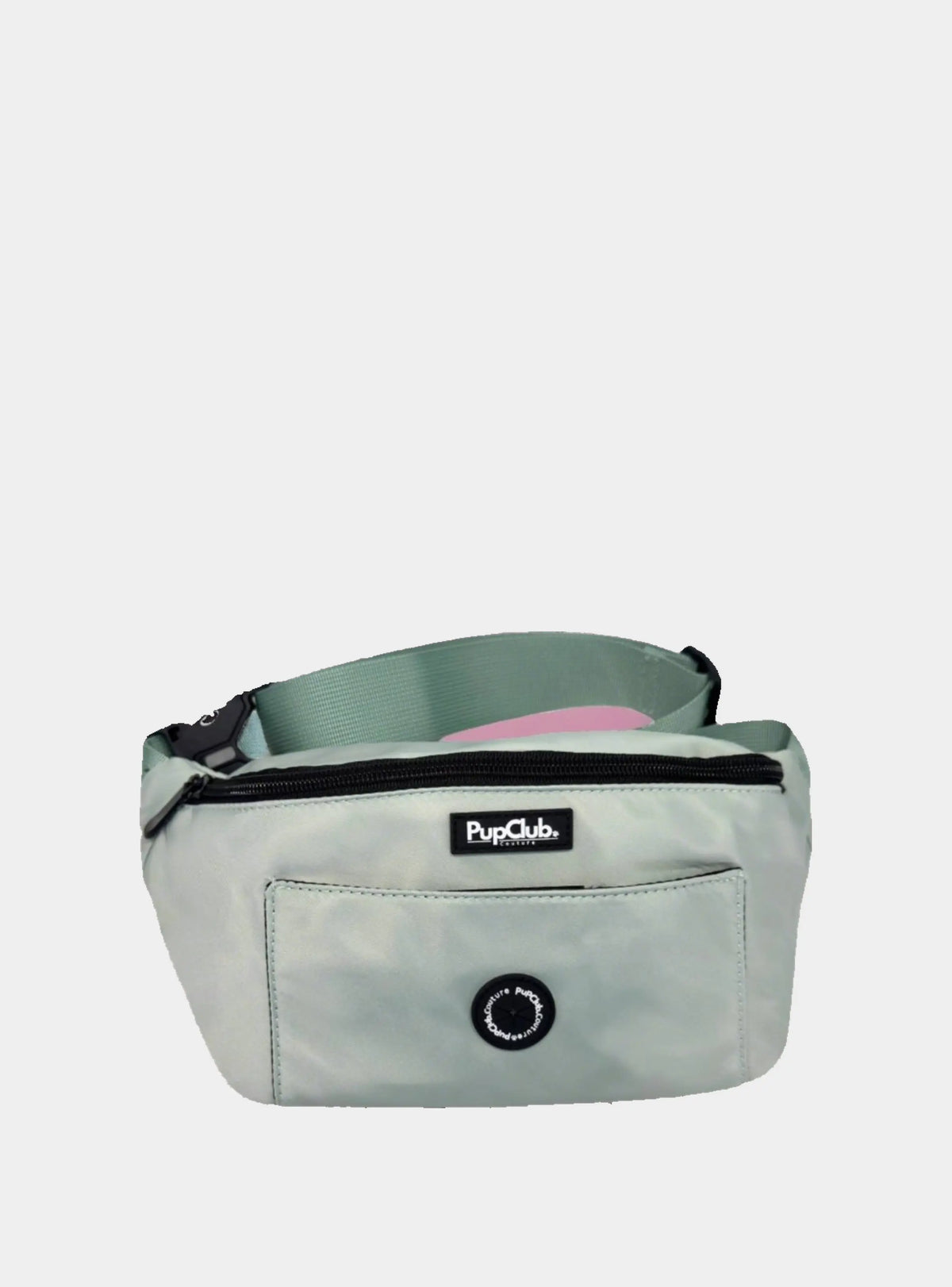 Dog Walking Bum Bag - Sage Green PupClub Couture