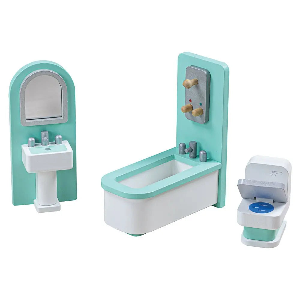 Dolls House Bathroom Furniture Set Toby Tiger