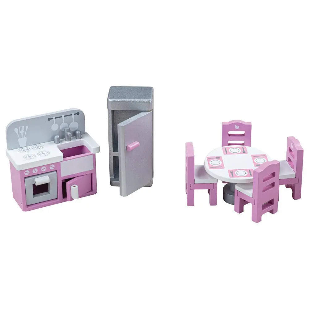 Dolls House Kitchen Furniture Set Toby Tiger