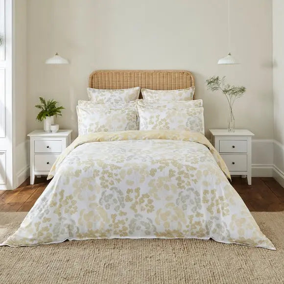 Dorma Daylesford 300 Thread Count Cotton Sateen Duvet Cover and Pillowcase Set Dunelm