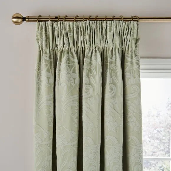 Dorma Fuchsia Bells Pencil Pleat Blackout Curtains Dunelm
