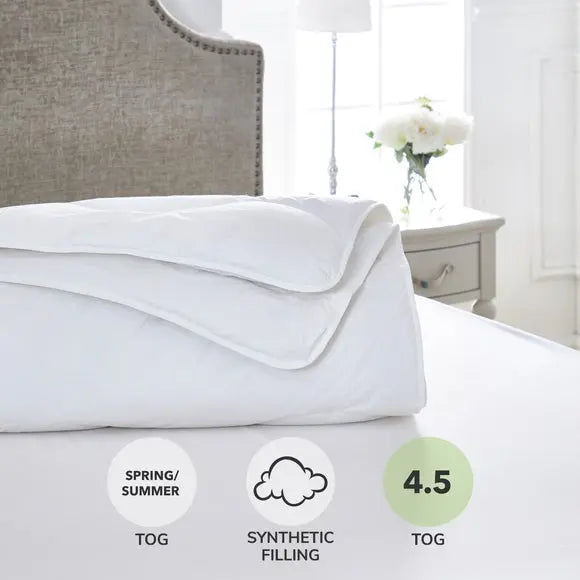 Dorma Full Forever Anti-Allergy 4.5 Tog Summer Duvet Dunelm