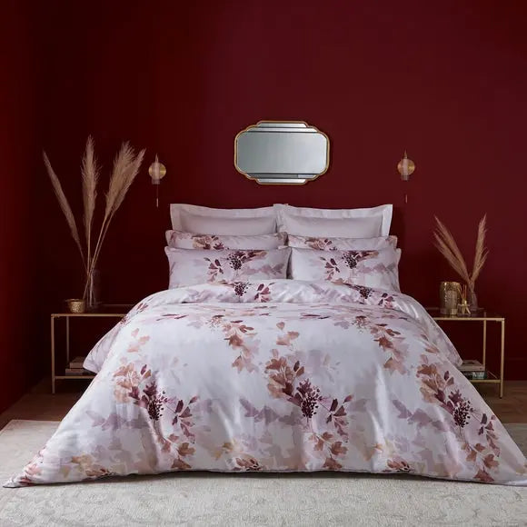 Dorma Georgiana 100% Cotton Duvet Cover and Pillowcase Set Dunelm