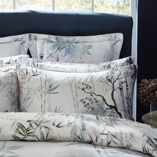 Dorma Lagoon Mauve Duvet Cover and Pillowcase Set Dunelm