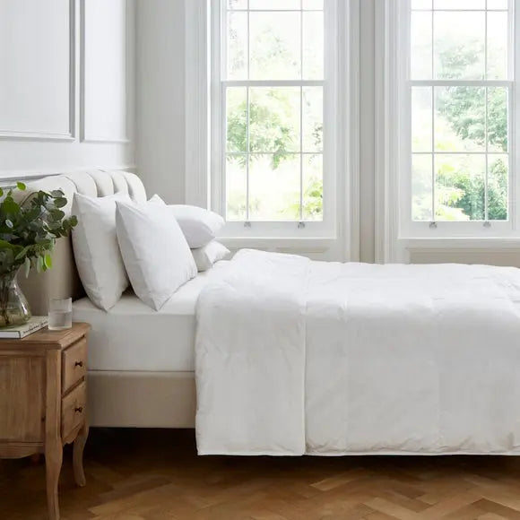 Dorma Luxurious White Goose Down 13.5 Tog Winter Duvet Dunelm