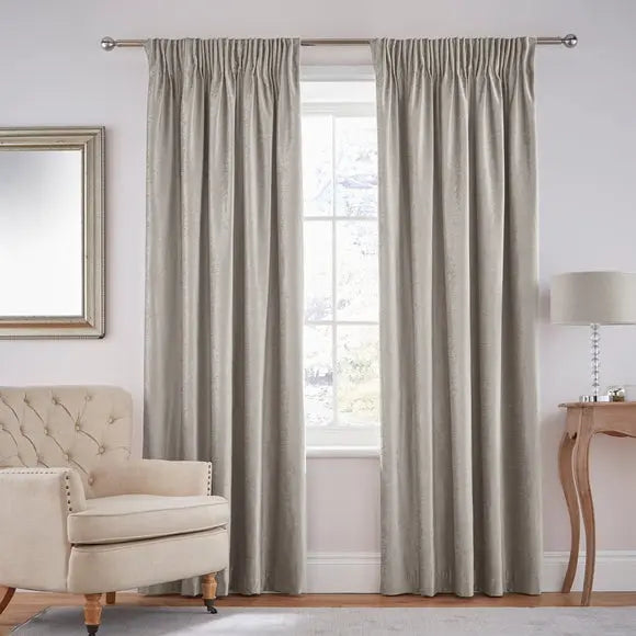 Dorma Lymington Pencil Pleat Curtains Dunelm