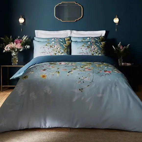 Dorma Meadow Breeze 100% Cotton Duvet Cover and Pillowcase Set Dunelm