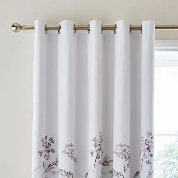 Dorma Purity Meadow Blackout Eyelet Curtains Dunelm