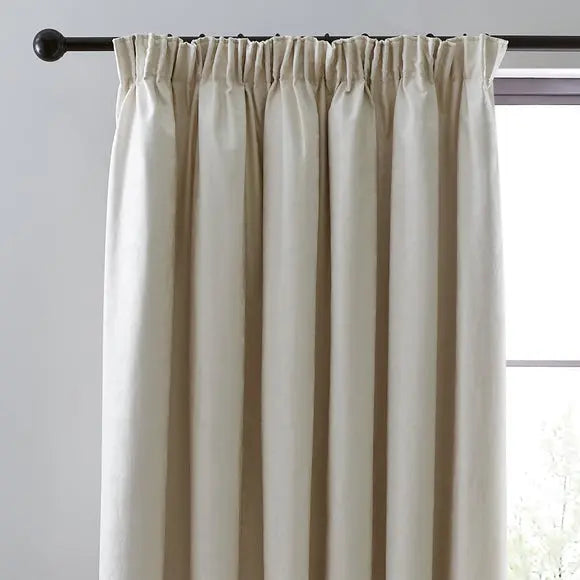 Dorma Rambling Rose Blackout Pencil Pleat Curtains Dunelm