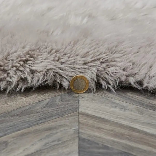 Double Pelt Sheepskin Rug Dunelm