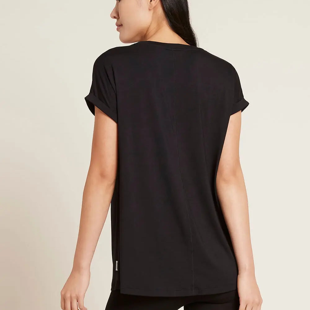 Downtime Black Lounge Top Boody