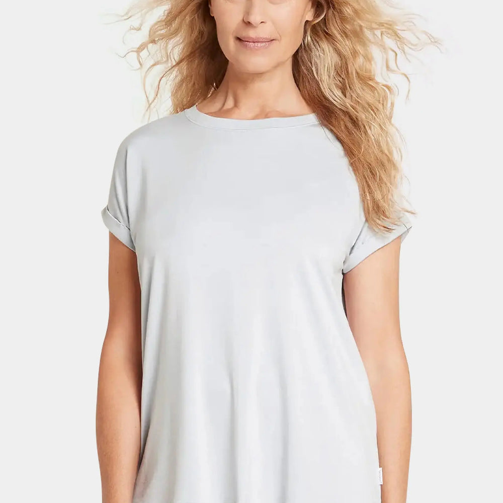 Downtime Dove Grey Lounge Top Boody