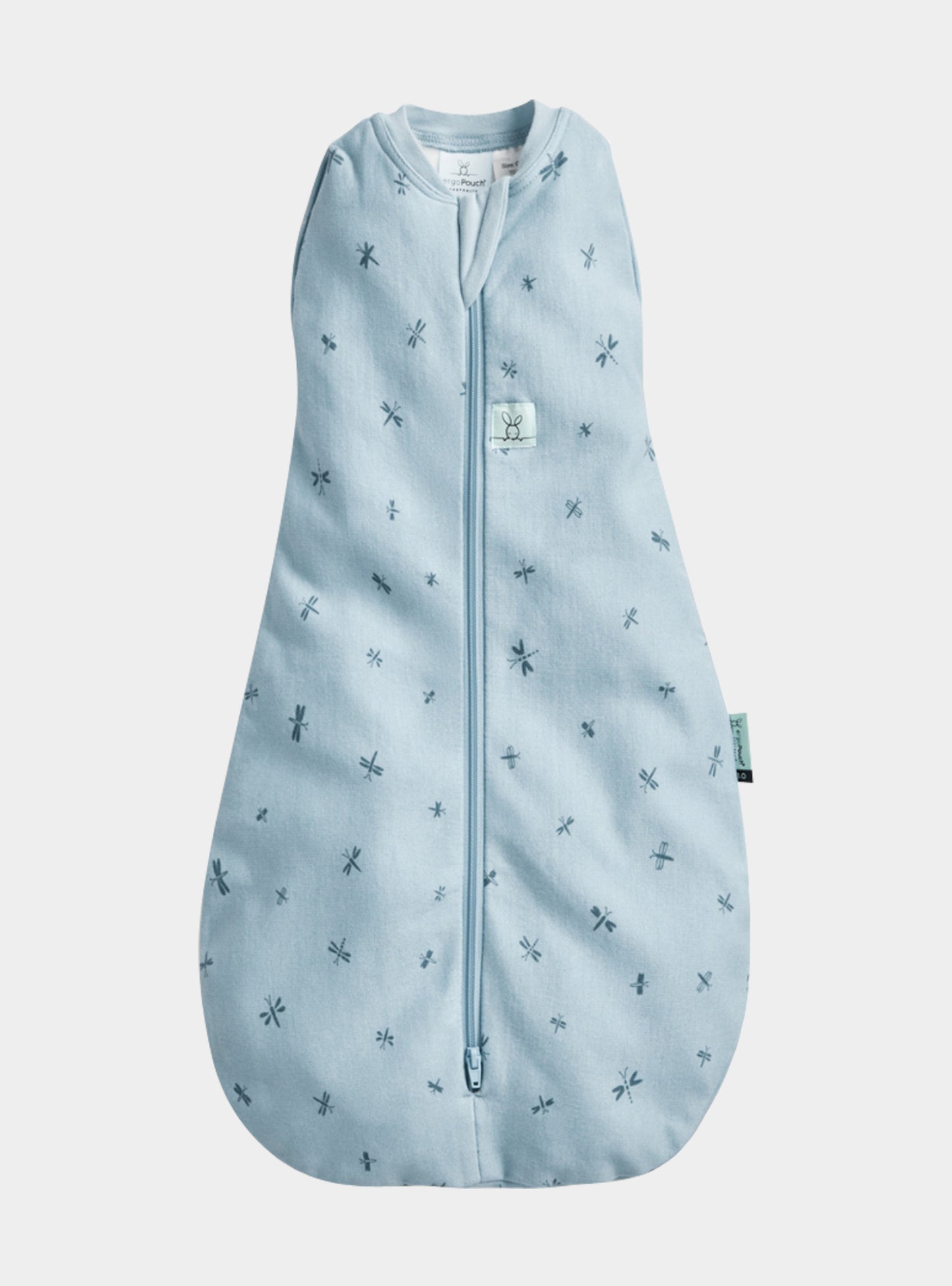 Organic All Year Cocoon Swaddle Sleeping Bag - Dragonflies 1.0 TOG ergoPouch