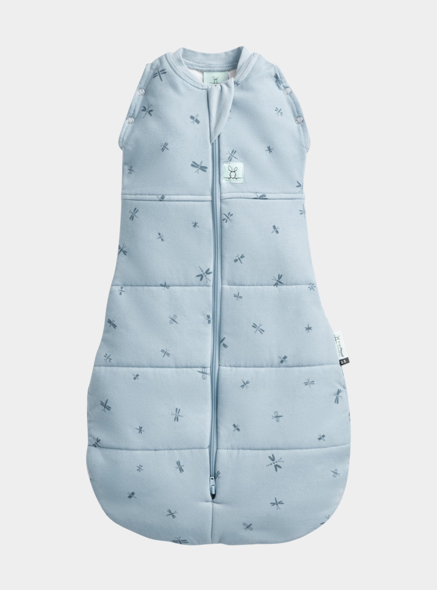 Organic Winter Cocoon Swaddle Sleeping Bag - Dragonflies 2.5 TOG ergoPouch