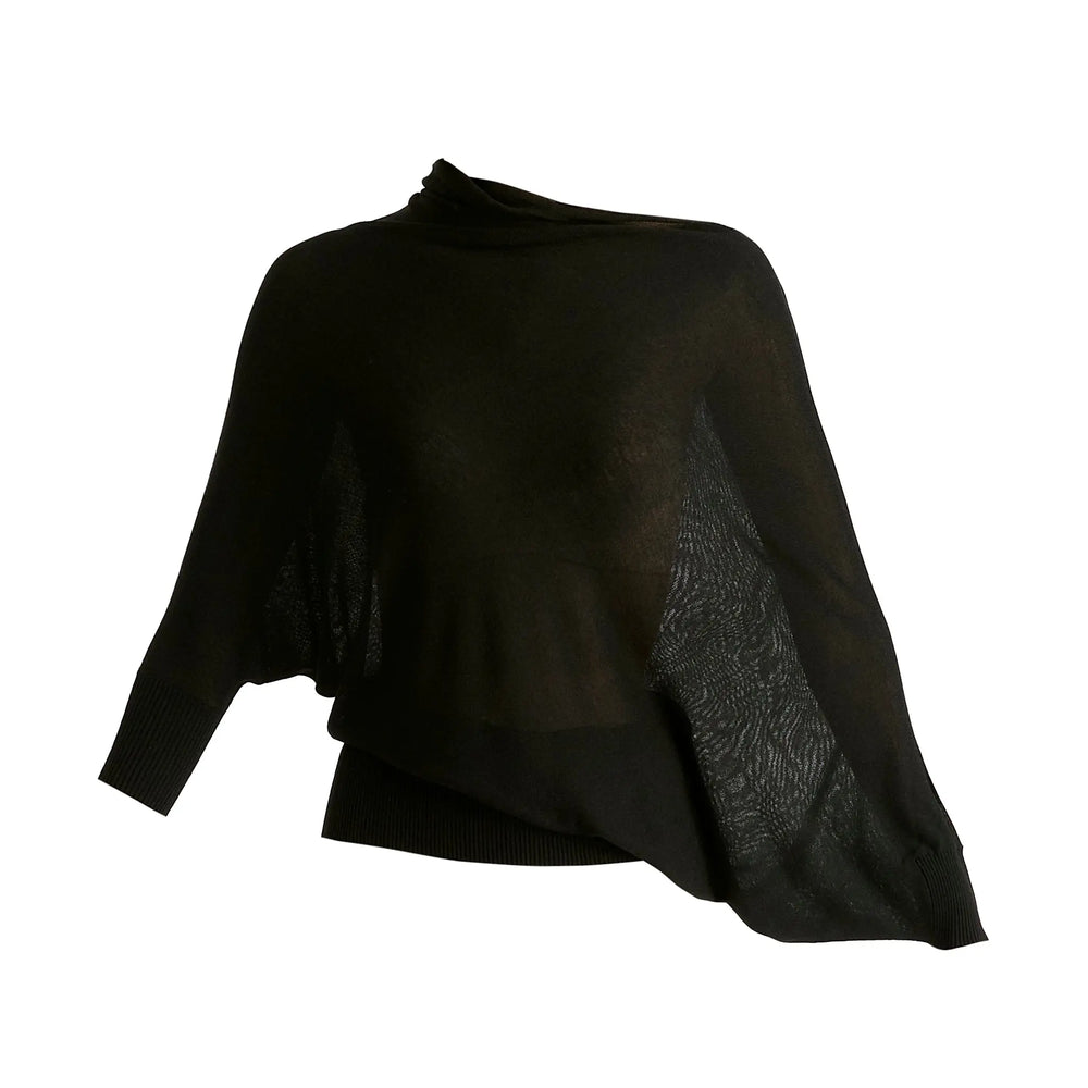 Draped Knit Top Paisie