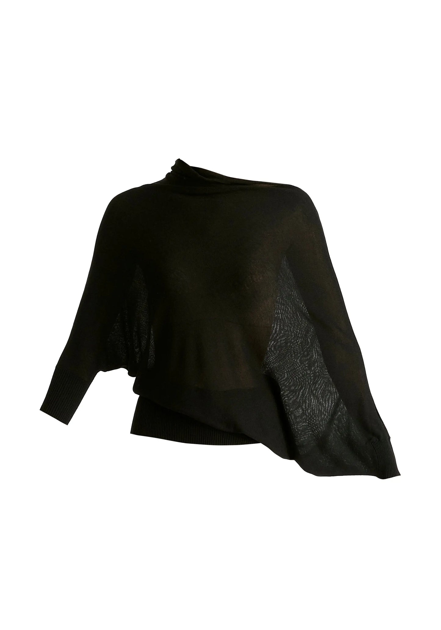 Draped Knit Top Paisie