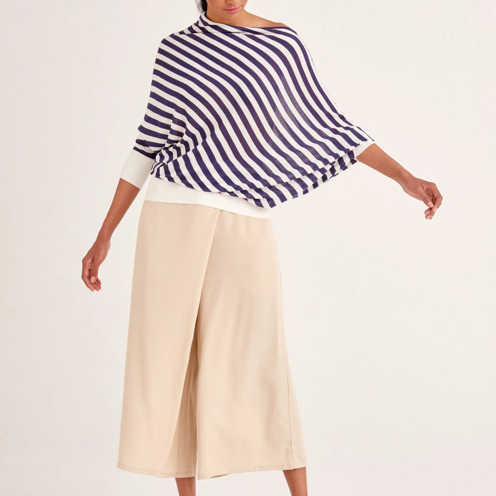 Draped Knit Top Paisie