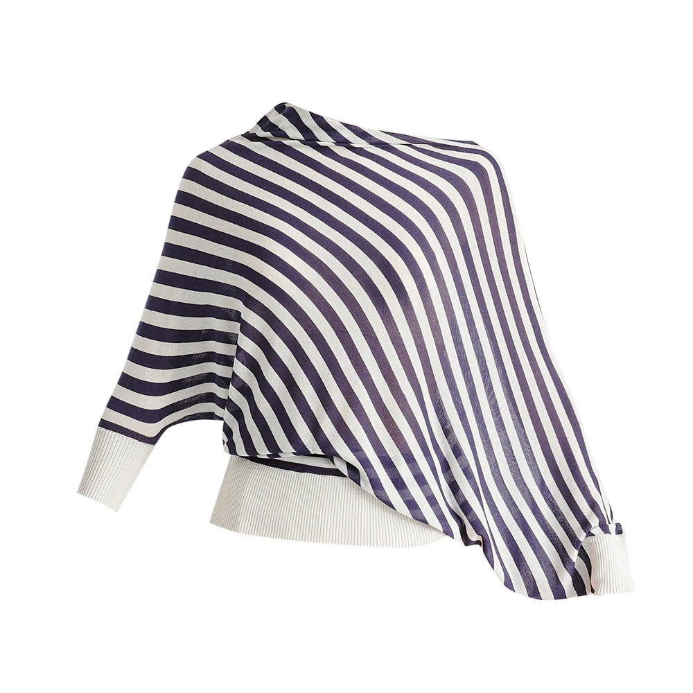Draped Knit Top Paisie