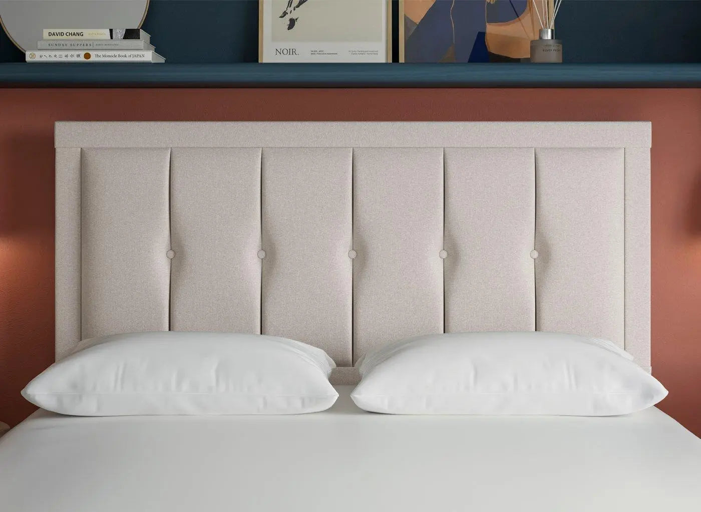 Dream Team Malham Headboard - Cream Dreams