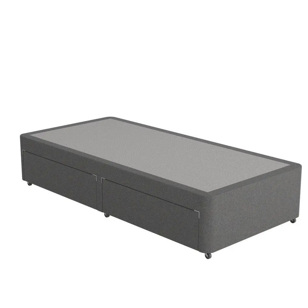 Dreams Workshop Divan Bed Base - Grey Dreams