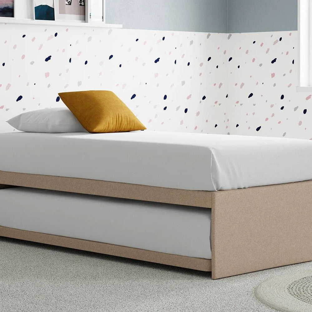 Dreams Workshop Guest Divan Bed Base - Beige Dreams