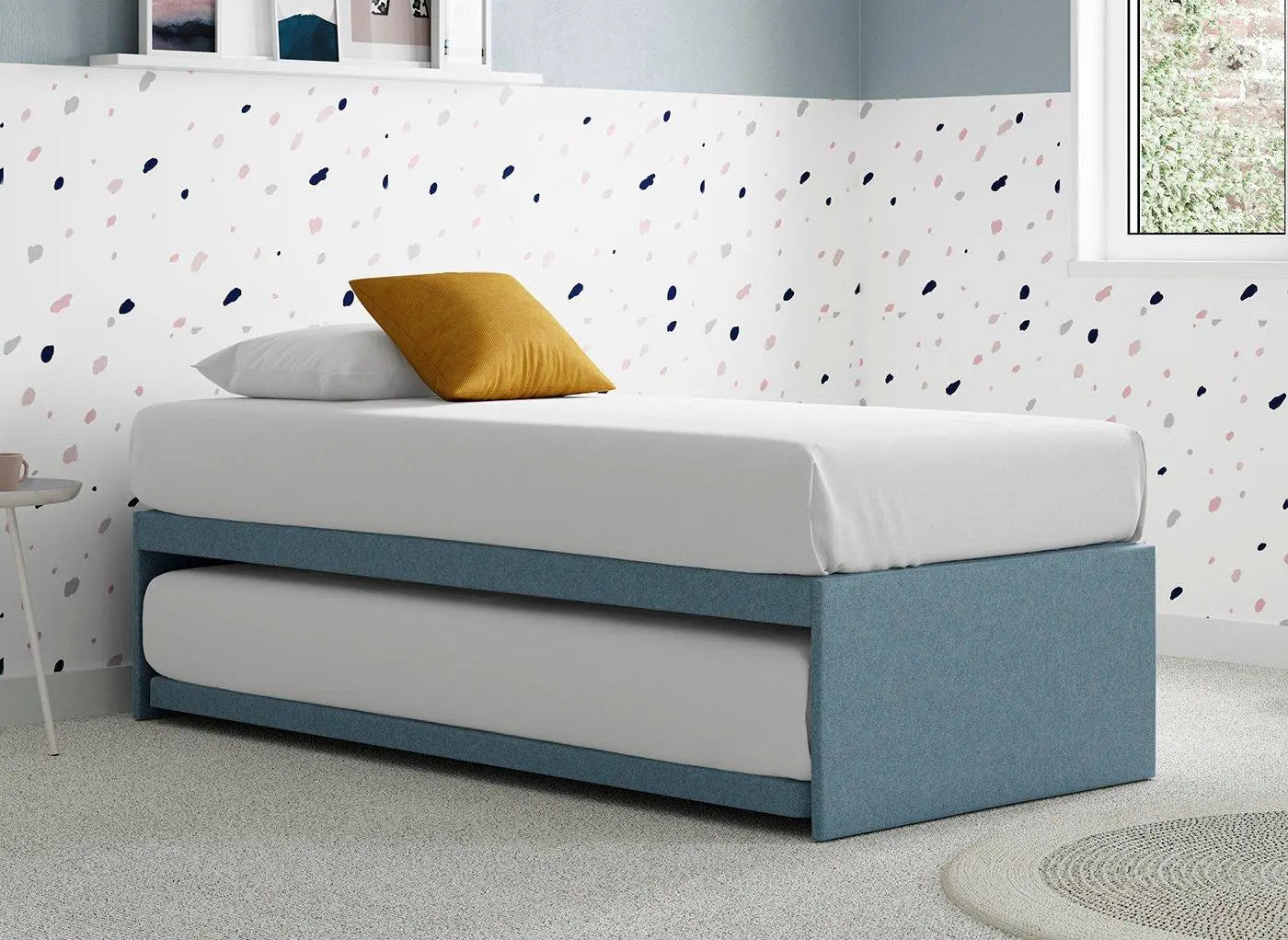 Dreams Workshop Guest Divan Bed Base - Blue Dreams
