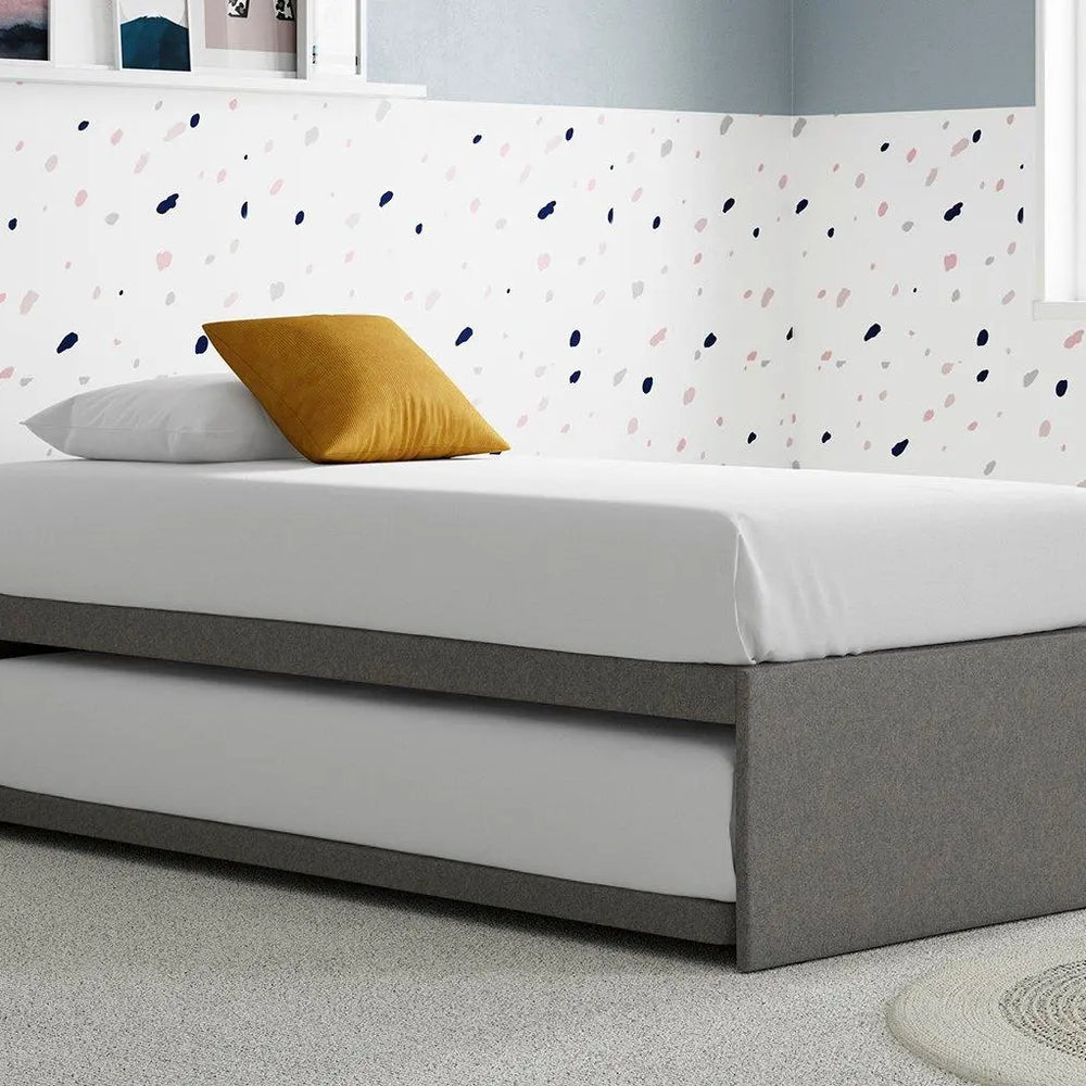 Dreams Workshop Guest Divan Bed Base - Grey Dreams
