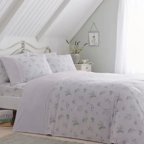 Dreams n Drapes Decorative Chloe Duvet Cover and Pillowcase Set Dunelm