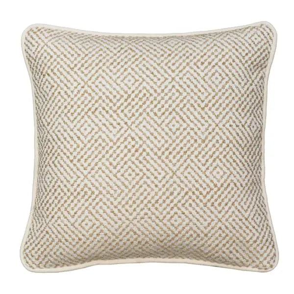 Driftwood Hessian, 50/50% Wool And Feather Mix, Cushion Woolkeepers Eco-conscious & Wool & Feather Filling & Cotton Blend Andrew Martin
