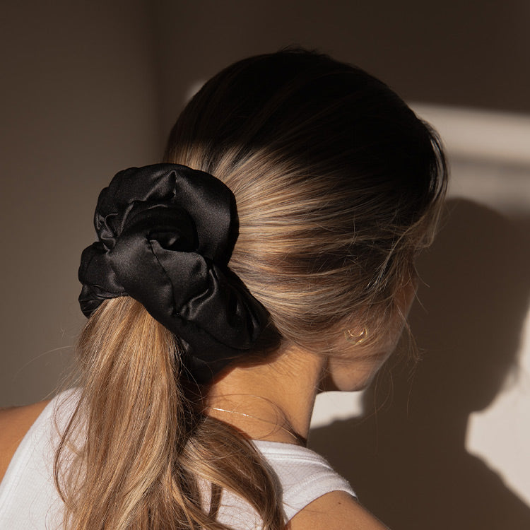 Black Jade - Padded Scrunchie drowsysleepco