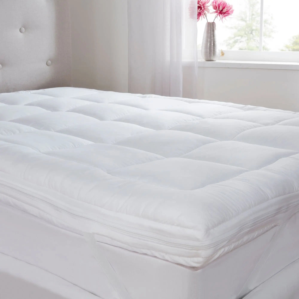 Dual Layer Mattress Topper The Fine Bedding Company