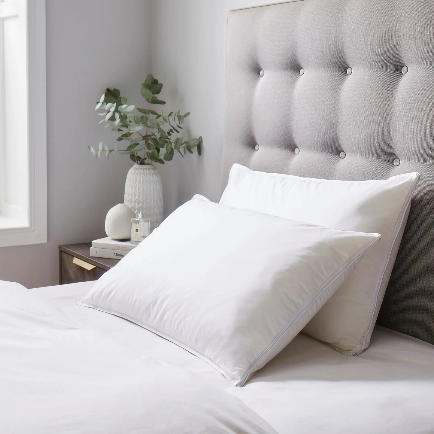 Dual Support Memory Foam Pillow The Fine Bedding Company