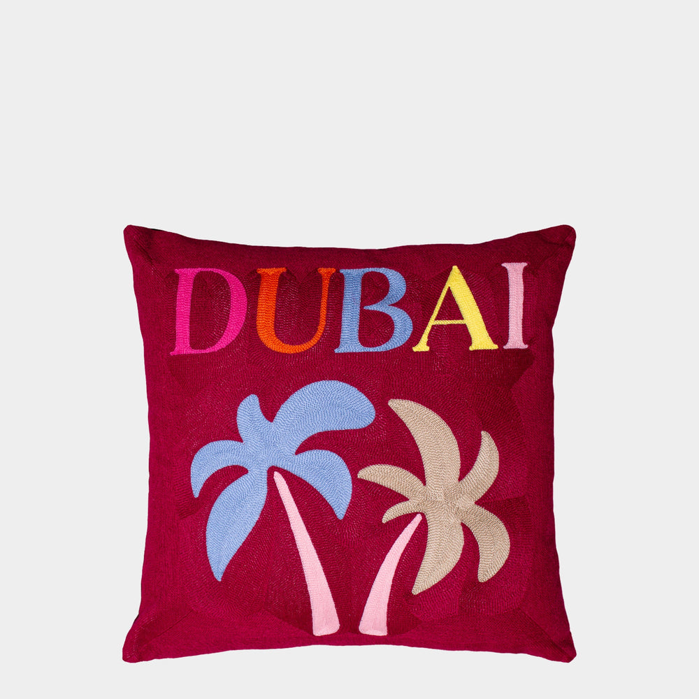 Dubai Needlepoint Cushion The Pillow Drop