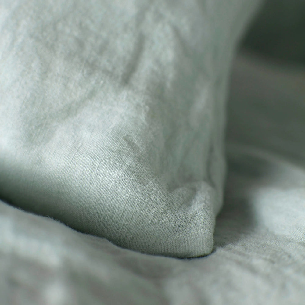 Duck Egg 100% Linen Duvet Cover The Secret Linen Store