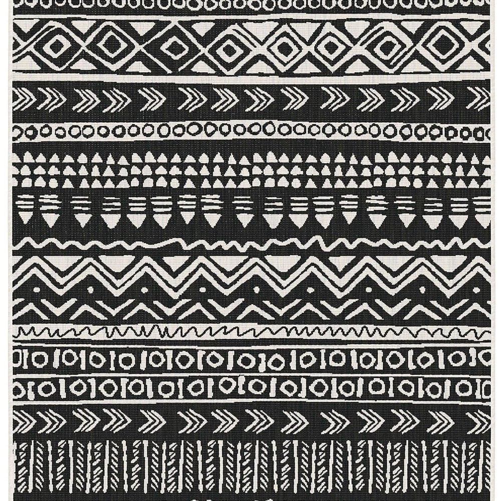 Duo Weave Outdoor Rug Aztec Design The Rugs