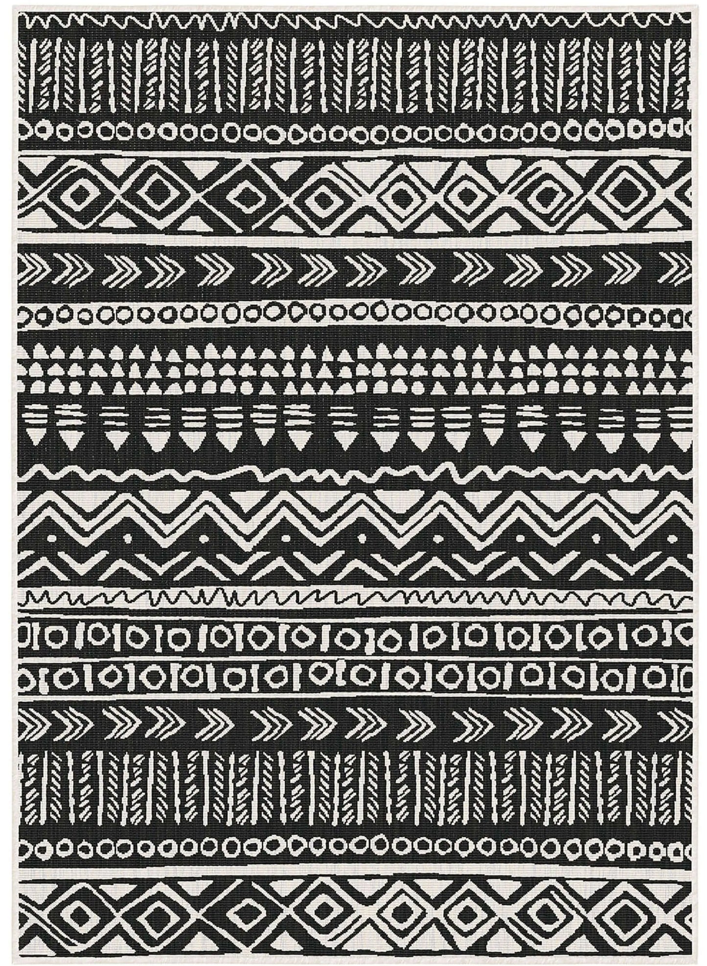 Duo Weave Outdoor Rug Aztec Design The Rugs