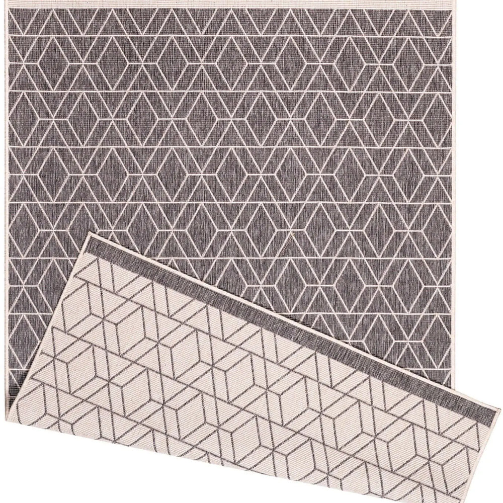 Duo Weave Outdoor Rug Diamonds The Rugs