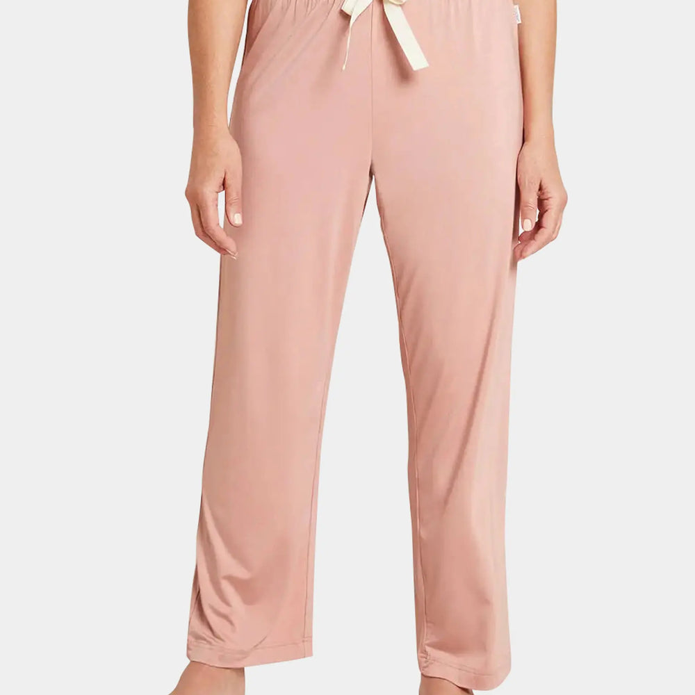 Dusty Pink Goodnight Women's Bamboo Sleep Trouser Boody