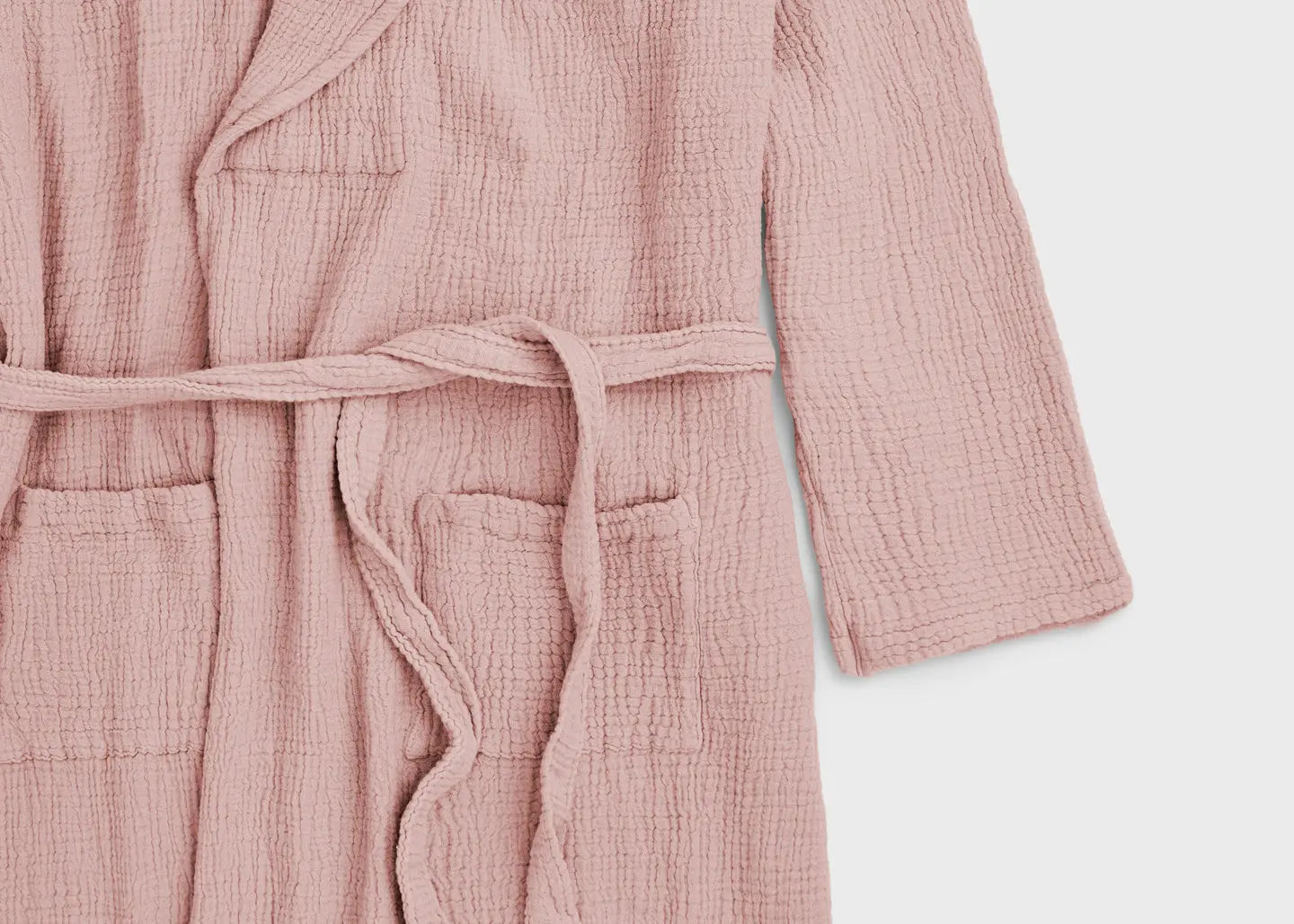 Dusty Rose Soft Muslin Robe Simba