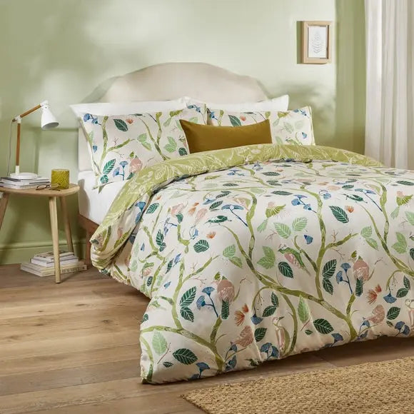 Duvet Day Woodlow Reversible Duvet Cover & Pillowcase Set Dunelm