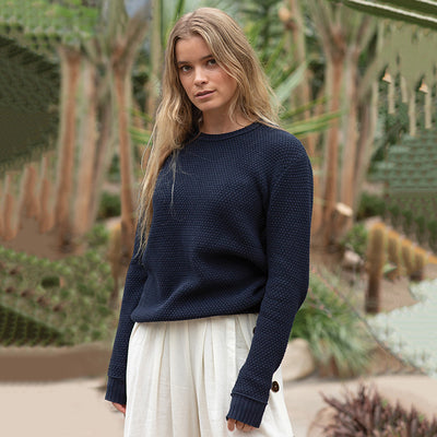 Knitted Recycled Sweatshirt Earth Wardrobe