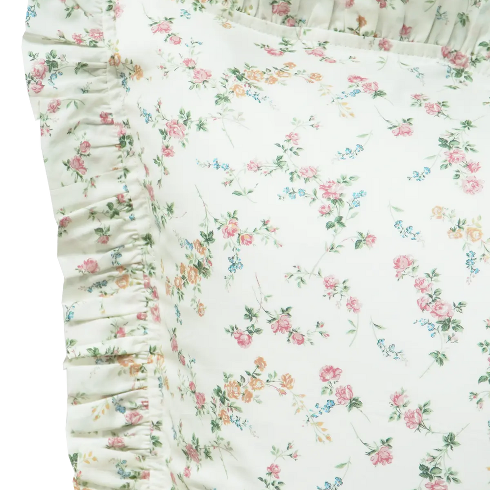 ELIZABETH Frill Edge Liberty Pillowcase Coco & Wolf