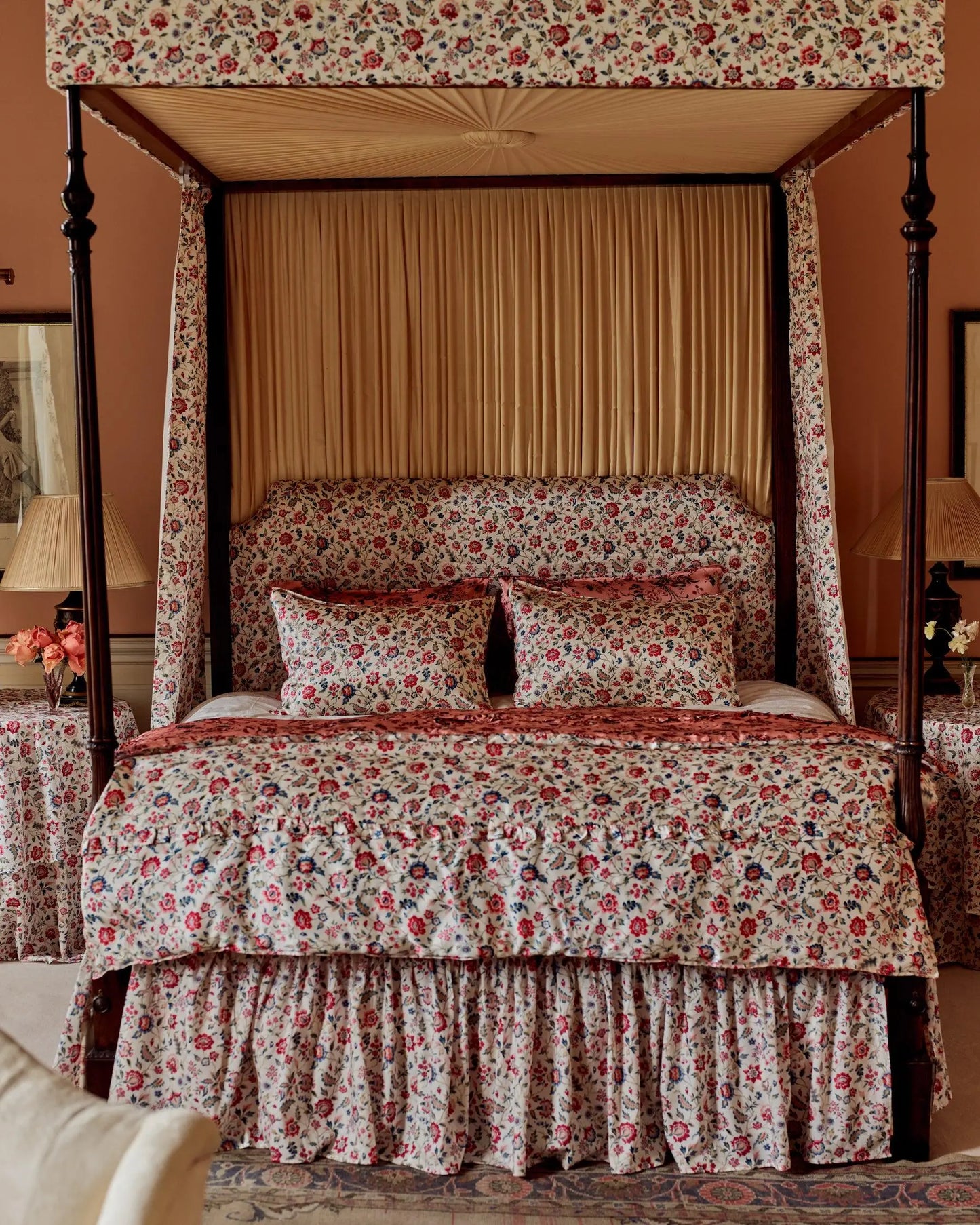 EVA BELLE Liberty Fitted Sheet Coco & Wolf