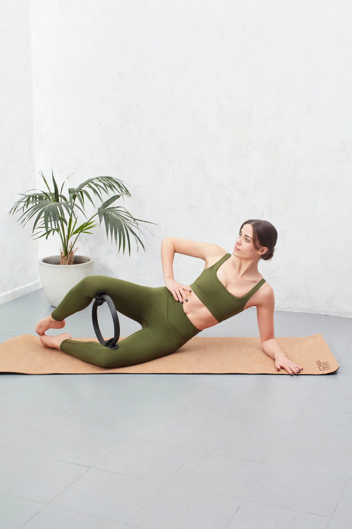 Earth Khaki Wrap Leggings Sōma Sportswear