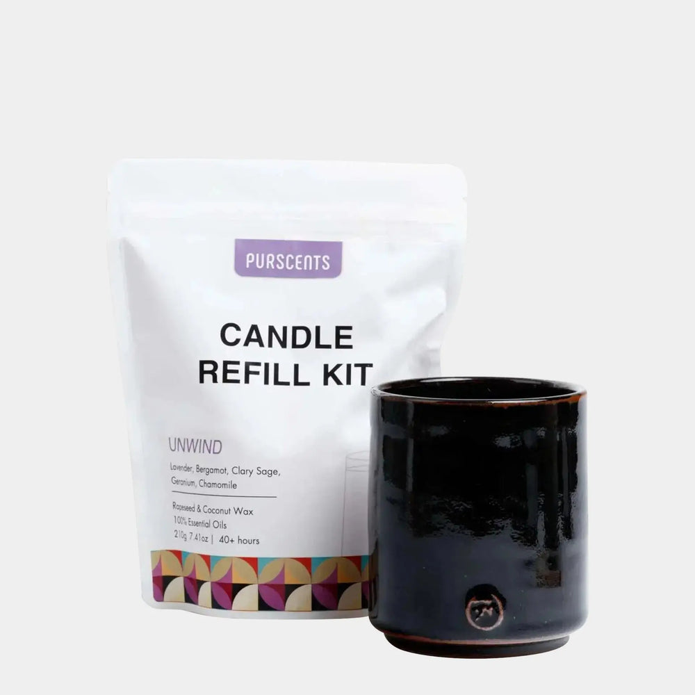 Ebony Ceramic Vessel Purscents