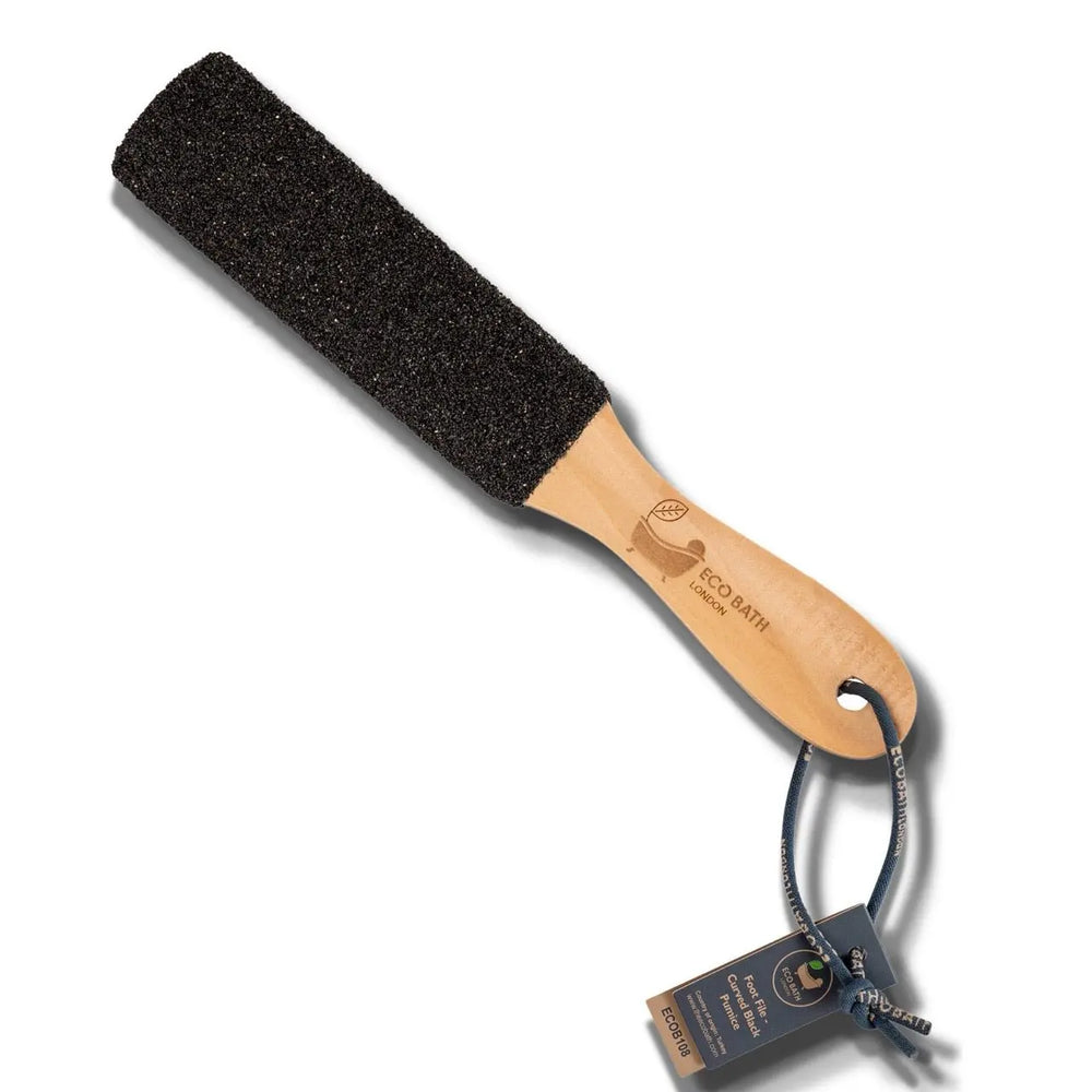 Eco Bath Foot File - Curved Black Pumice Eco Bath London