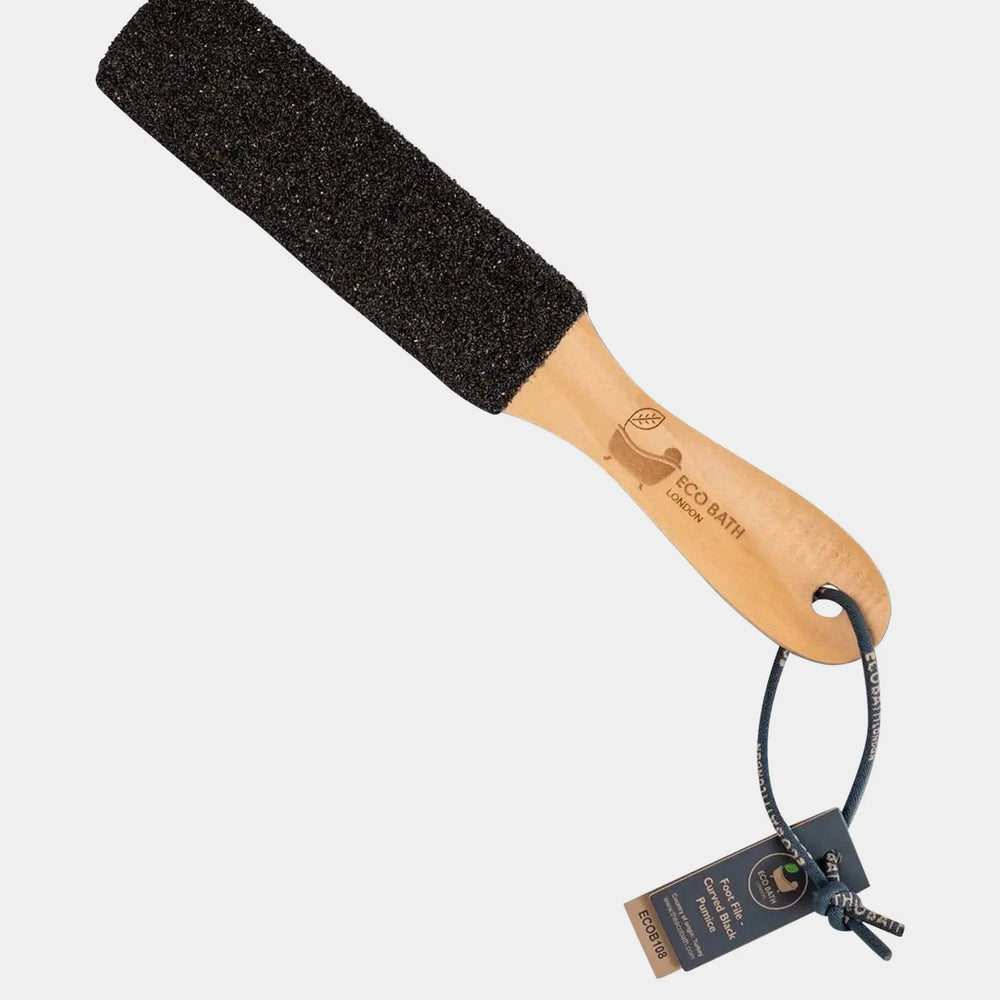 Eco Bath Foot File - Curved Black Pumice Eco Bath London