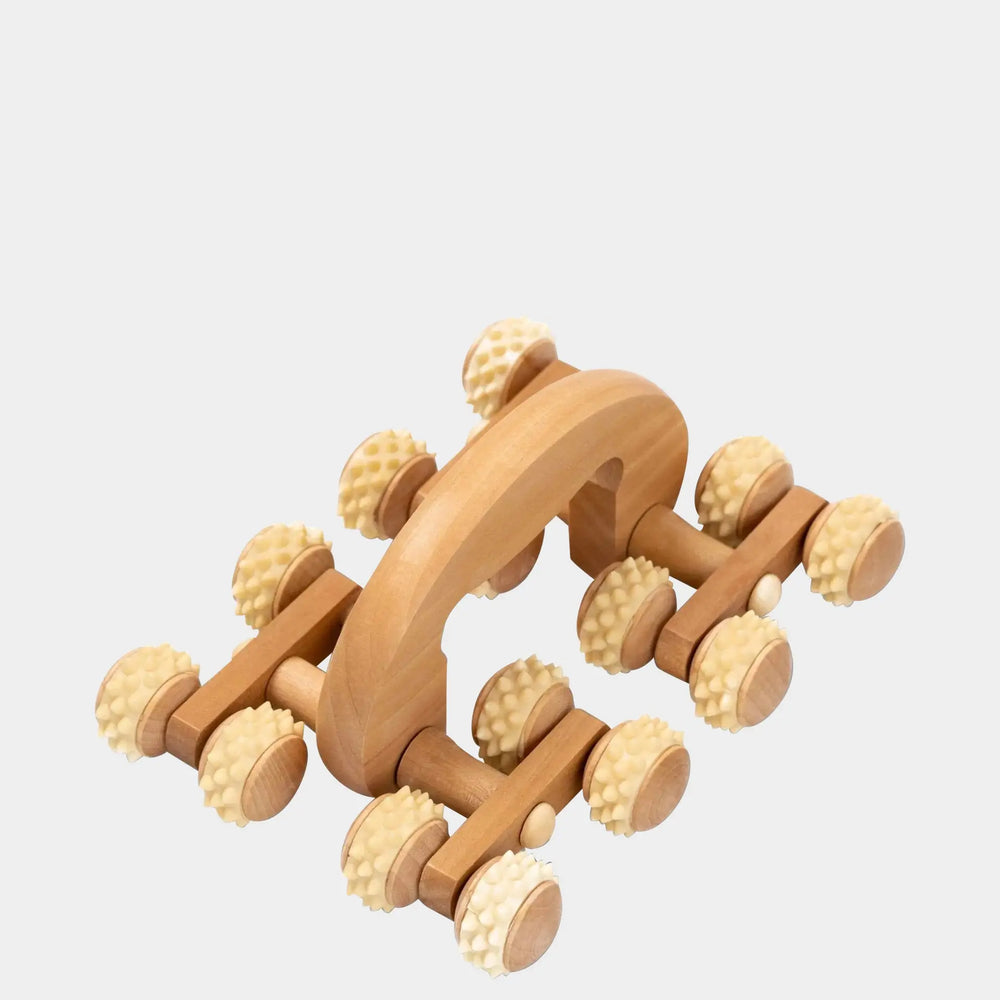 Eco Bath London Deluxe Massager - Natural Wooden Back Massager Eco Bath London