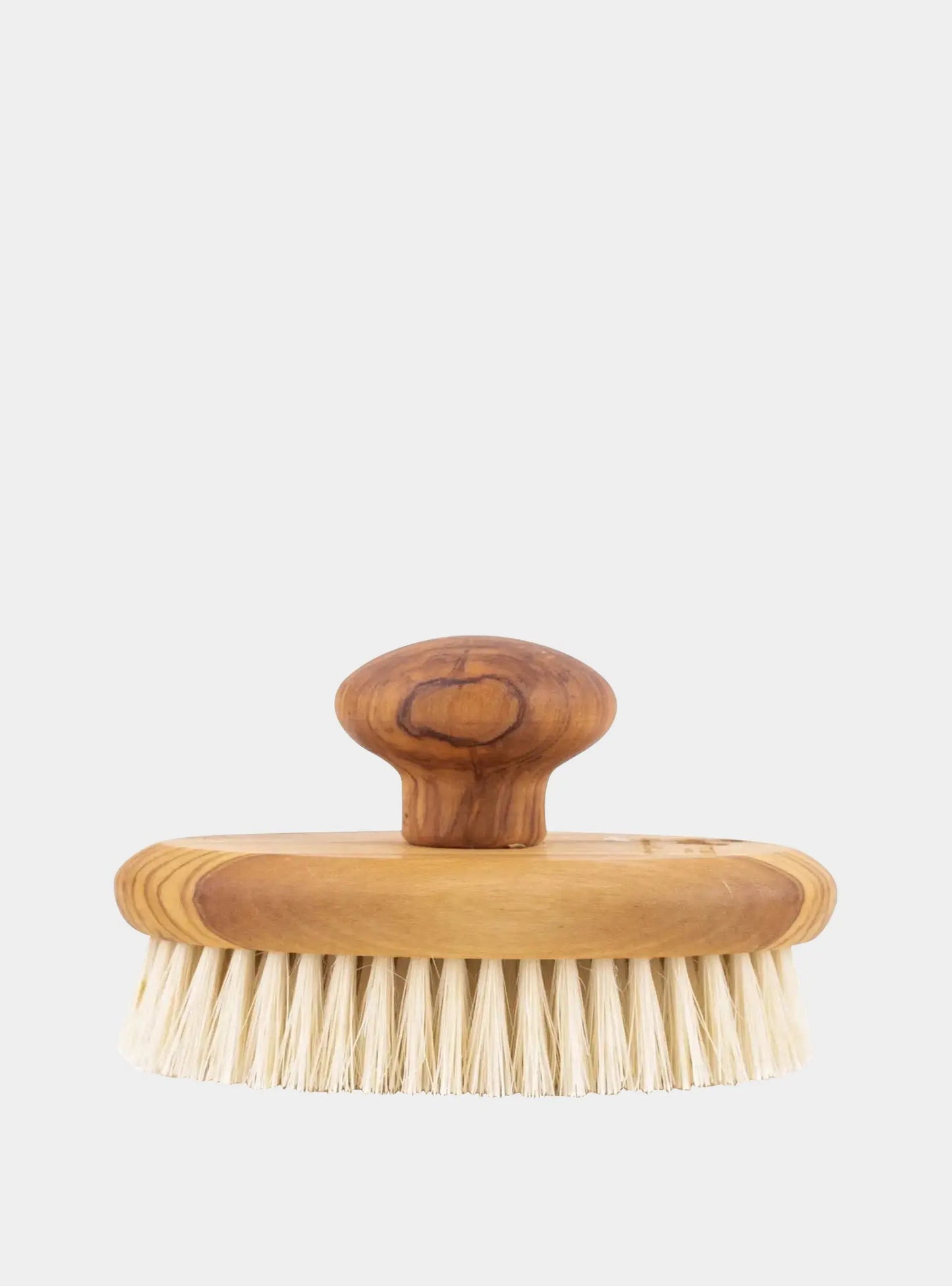 Eco Bath London Natural Sisal Olive Wood Hand Brush - Premium Olive Wood Sisal Hand Brush Eco Bath London